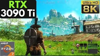 New World: RTX 3090 Ti + Ryzen 7 5800X | 8K | Ultra Settings