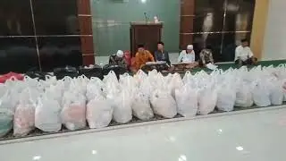 Kegiatan sosial PAPITU anak yatim piatu di masjid Al inabah Jatibarang baru