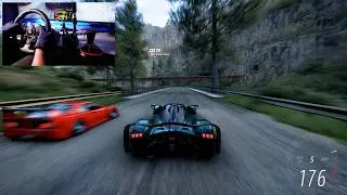 Aston Martin Valkyrie AMR PRO | Goliath | Forza Horizon 5 | Logitech G923 Gameplay | RTX 4090