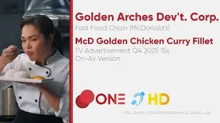 McDo Golden Chicken Curry Fillet TV Ad Q4 2025 15s (Philippines, On-Air Version) [CC/HD]