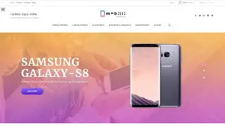 Mobile Phones & Accessories PrestaShop Theme by RockThemes Website Template - 63335