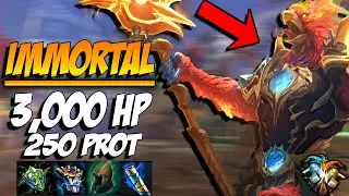 THE IMMORTAL RA BUILD! FULL DEFENSE/HP CRAZY DPS HEALTH BUILD! - Masters Ranked Duel - SMITE