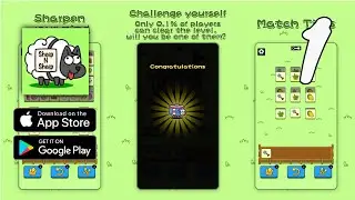 Sheep N Sheep: match 3 tiles Gameplay Walkthrough Part 1 (Android IOS)