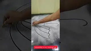 How to draw easy Umbrella drawing letters A&J #viralshort #creative #art #drawing