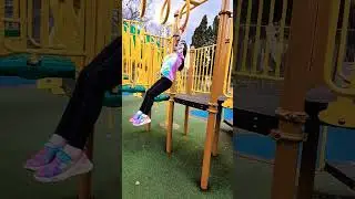 Ry Trying To Do The Monkey Bars #shorts #park #play #kids #fyp #fun #cute #ytshorts #shortvideo