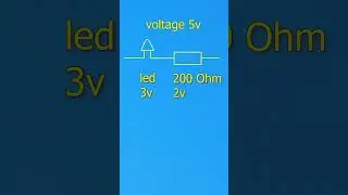 The easiest way to choose a resistor for the LED!