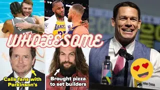 Most WHOLESOME Celebrity Moments!!