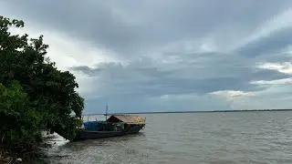 A beautiful day at the rupnarayan river side , Tamluk Steamer Ghat , Purba Medinipur