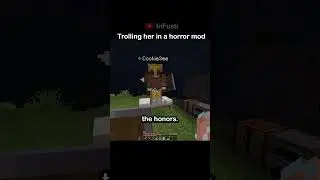 Minecraft but I troll my friend... #minecraft #gaming #funny