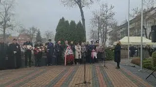 Święto Niepodległości Annopol 2025 - Marsz legion&oacute;w gra Młodzieżowa Orkiestra Dęta z CK w Annopolu