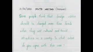 IELTS writing essay topic|general