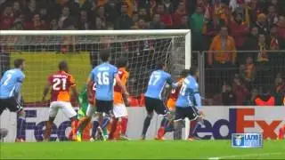 Highlights Galatasaray-Lazio 1-1