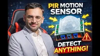 PIR Motion Sensor Explained | How Motion Detection Works (Beginner to Pro)