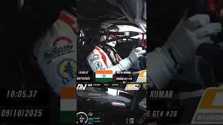 Barcelona-la Thunder Sound!⚡| GT4 Final Round Practice😎🔥|2025 Race Vibes🇪🇸🏁#ajithkumar #ajith #spain