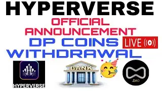 HYPERVERSE NEW UPDATE | DAOVERSAL START DP COINS WITHDRAWAL | HYPERVERSE WITHDRAWAL PROBLEM SOLUTION