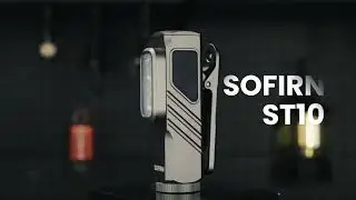 🔥SOFIRN ST10 A Detachable 3-Beam-in-1 Flashlight with 100lm Instant-on Side Red Light#sofirn