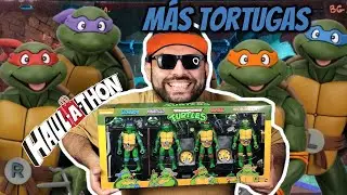 NECA 2022 Haul-A-Thon TMNT CARTOON  4-Pack - UNBOXING / REVIEW EN ESPAÑOL