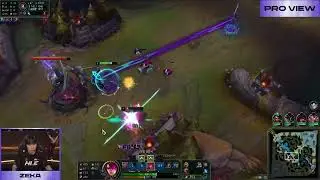 HLE Zeka Yone Pro View | HLE vs NS | 2025 LCK Round 1-2 W5D3