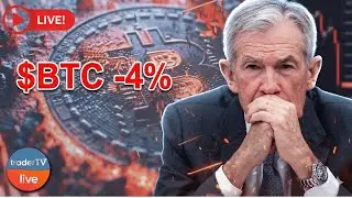 🚨 Crypto Selloff RESUMES! Bitcoin Drops as Fed Decision Looms | Live Trading Dec 1