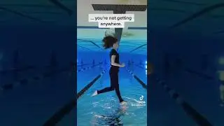 #shorts Running on water surface - Underwater viral TikTok | Nadine Brandl