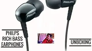 Наушники PHILIPS Rich Bass | Распаковка | AD Tech