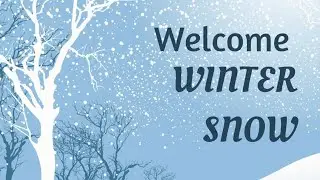 &ldquo;Peaceful Snow Nature | Mountains Trees & Blue Sky 🌨️&rdquo;