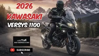 Kawasaki Versys 1100 2026 года | Абсолютная модернизация для путешествий и приключений #байк #мот...