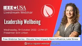 Livestream Webinar: Leadership Wellbeing
