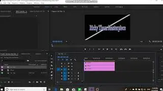 Tutorial Membuat Simple Opening Title Menggunakan Adobe Premiere Pro CC 2018 (How To Make Opening)