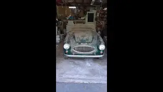 My Garage with Dave, Classic Roadster Saxon Austin Healey 1990 kit car fabricating window trim