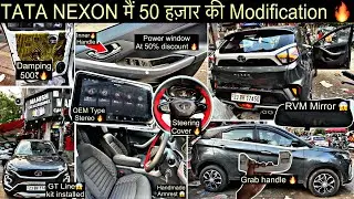 Modified Tata nexon 2023 With Price 🔥 Nexon Base to Top 😱 Nexon Xe converted into XZ+
