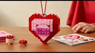 Valentine&rsquo;s Day Special 💖 LEGO Heart Ornament 40638 | Fun DIY Gift & Room Decor