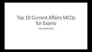 Current Affairs MCQs | 1 Feb 2026| RRB SBI IBPS&rdquo;