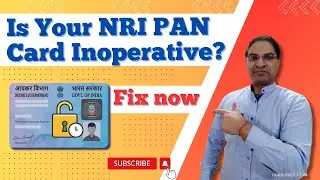 Как исправить неработоспособную карту NRI PAN?