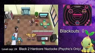 Pok&eacute;mon Black 2 - Hardcore Nuzlocke (Psychic Types Only) - #2