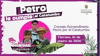 El ministro Daniel Rojas Medellín presenta los avances del Pacto por el Catatumbo