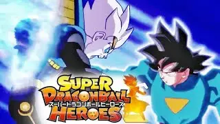 Goku comes ultra instinct and fights in this battle #goku #dragonballheros #youtube #anime #shorts