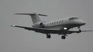 PILATUS PC24 LX-DCC LANDING AT EGLF-FAB UK RUNWAY 06 18-12