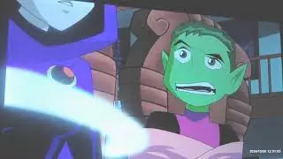 Teen Titans: Raven gets captured by Mad Mod clip