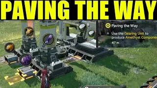 Arknights Endfield - Используйте модуль Gearing Unit для производства аметистовых компонентов (20...