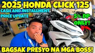 2025 HONDA CLICK 125 | BAGSAK PRESYO NA! | CASH AND INSTALLMENT PRICE UPDATE