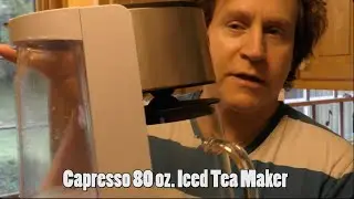 DEMO of the Capresso Iced-Tea Maker - You deserve a good cup of tea.