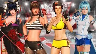 DEAD OR ALIVE 6 All Female Characters Gameplay | DOA 6 PS4, XB1, PC『デッド オア アライブ 6』