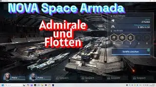 NOVA Space Armada Admirale und Flotten