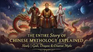 The ENTIRE Story of Chinese Mythology Explained Slowly | Gods, Dragons & Creation Myths