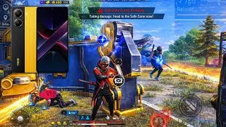 POCO X7 PRO 📲⚡ 120Hz | 90FPS 🥶 | Game Turbo Settings ⚙️ Free Fire Max 🔥