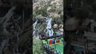 Bekhal waterfall Mountain View #erbil #iraq #traveldestinations #travelvlog #mountains #waterfall