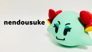 レサレサ　(マリオストーリー)　粘土作成Making Lady Bow(from Paper Mario)
