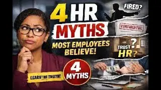 4 HR MYTHS MOST EMPLOYEES BELIEVE!