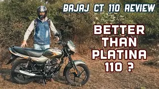Bajaj CT 110 Hindi Review - Better Than Platina 110 ?